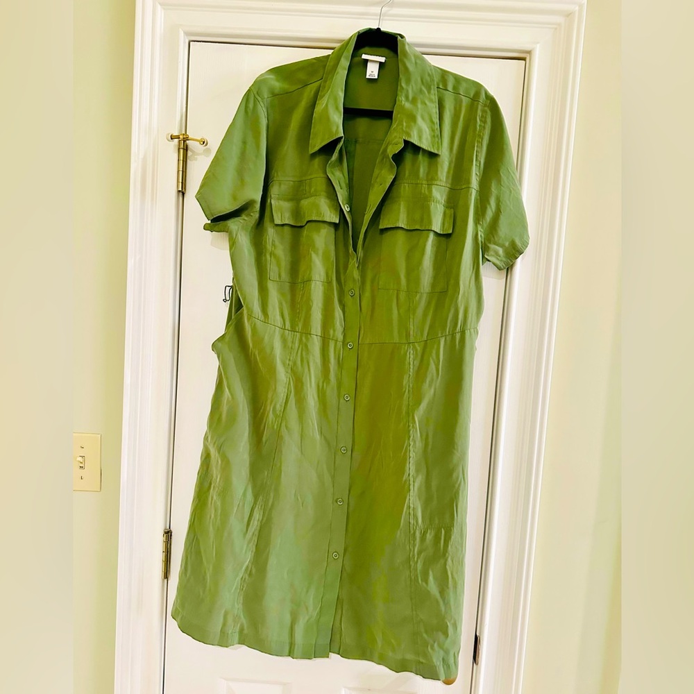 Microfiber dress